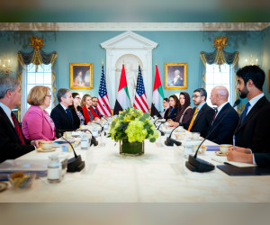 阿卜杜拉·本·扎耶德与美国国务卿及国会领导人会晤