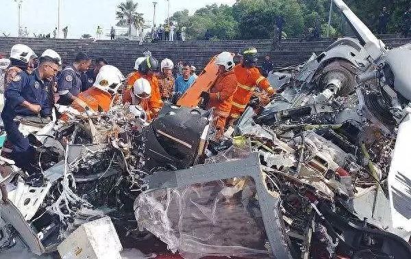 马来西亚总理对直升机相撞事故表示哀悼