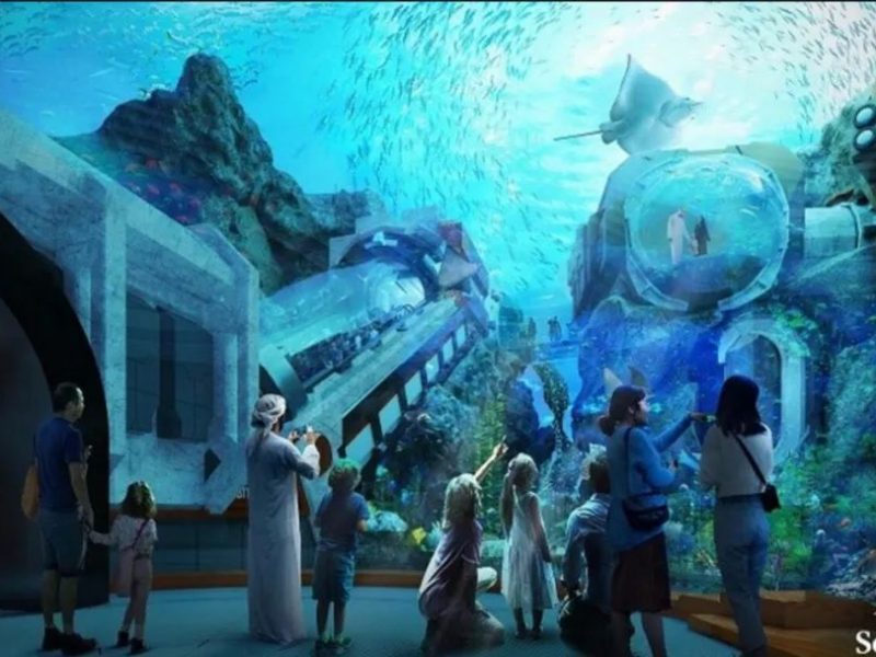 阿布扎比海洋世界将于5月23日开园，馆内拥有全球最大的水族馆