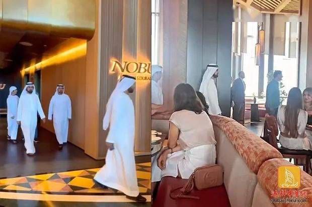 迪拜酋长现身米其林餐厅，食客们不淡定了！