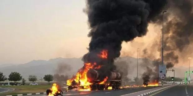 阿联酋发生交通事故致1死1伤