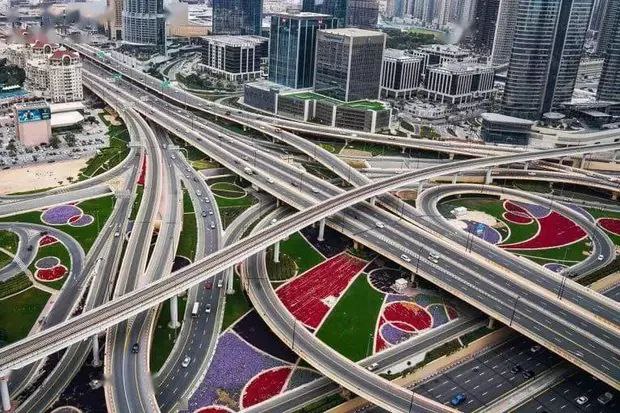 迪拜是世界上最不拥堵的城市之一