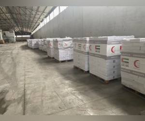 阿联酋捐赠200吨枣给土耳其耶地震灾民